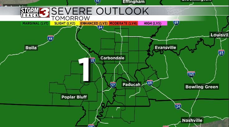 Saturday severe